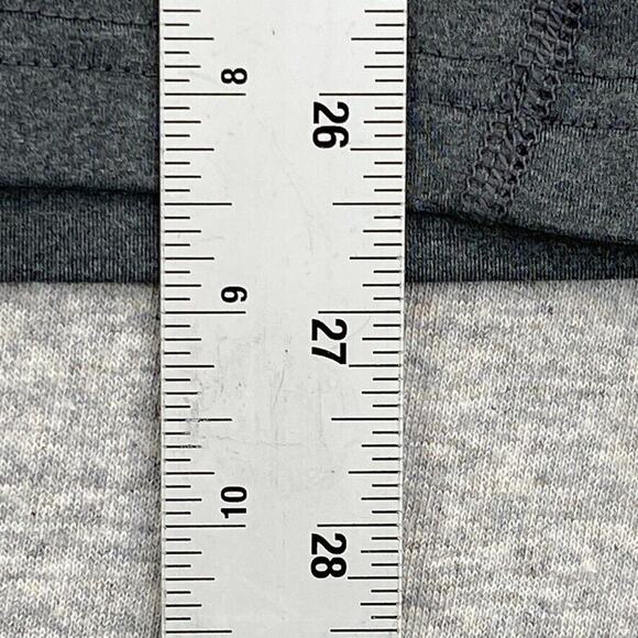 Tek Gear Shirt Mens Large Gray Compression Performance Long Sleeve Fitted Active - Picture 9 of 10